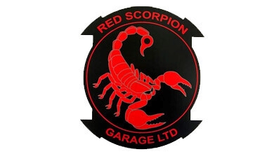 Red Scorpion Garage Logo