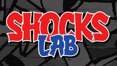 Shocks Lab Garage Logo